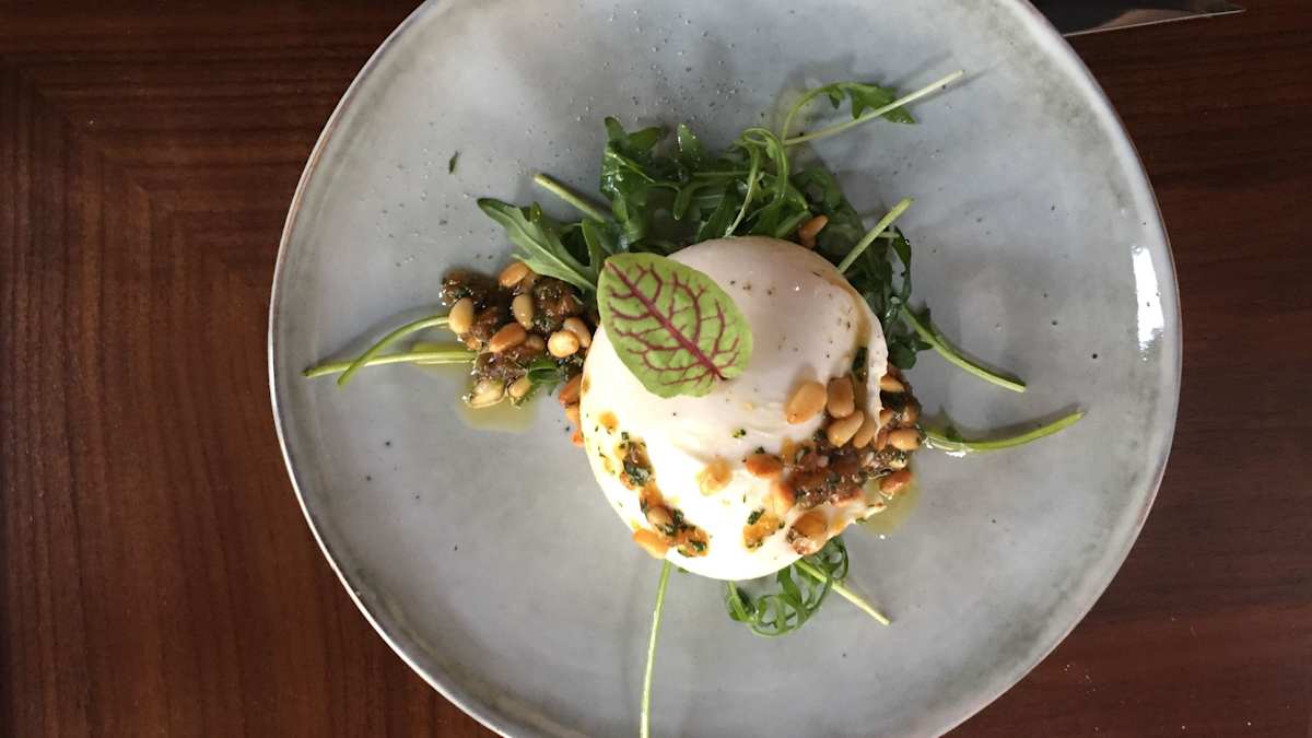 Assiette de burrata